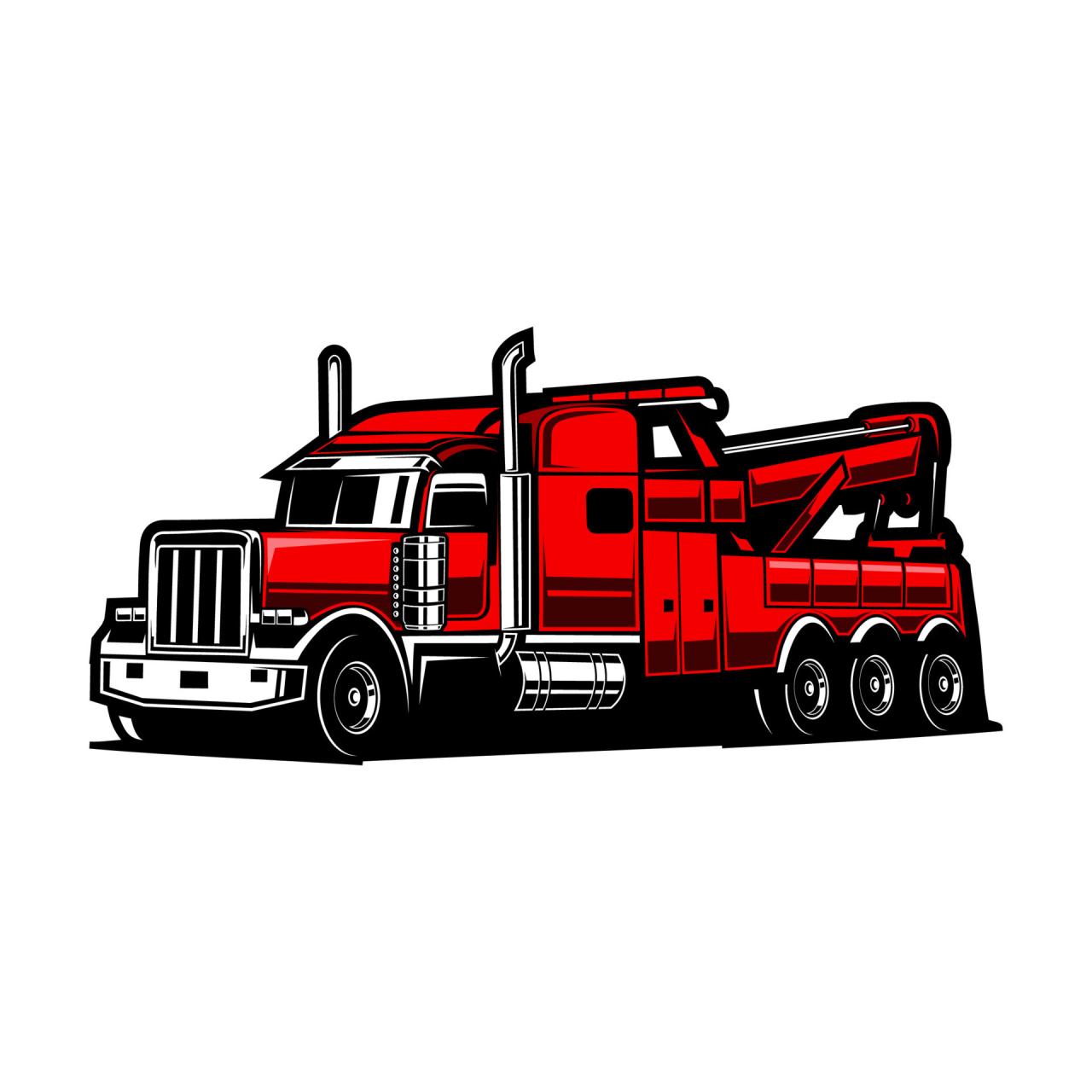 tow truck vector - towing 13702975 Vector Art at Vecteezy