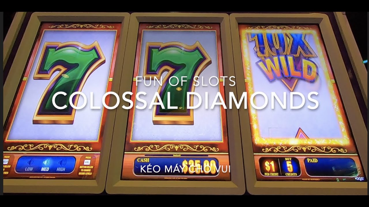 COLOSSAL DIAMONDS Slot Machine | Pechanga Casino. - YouTube