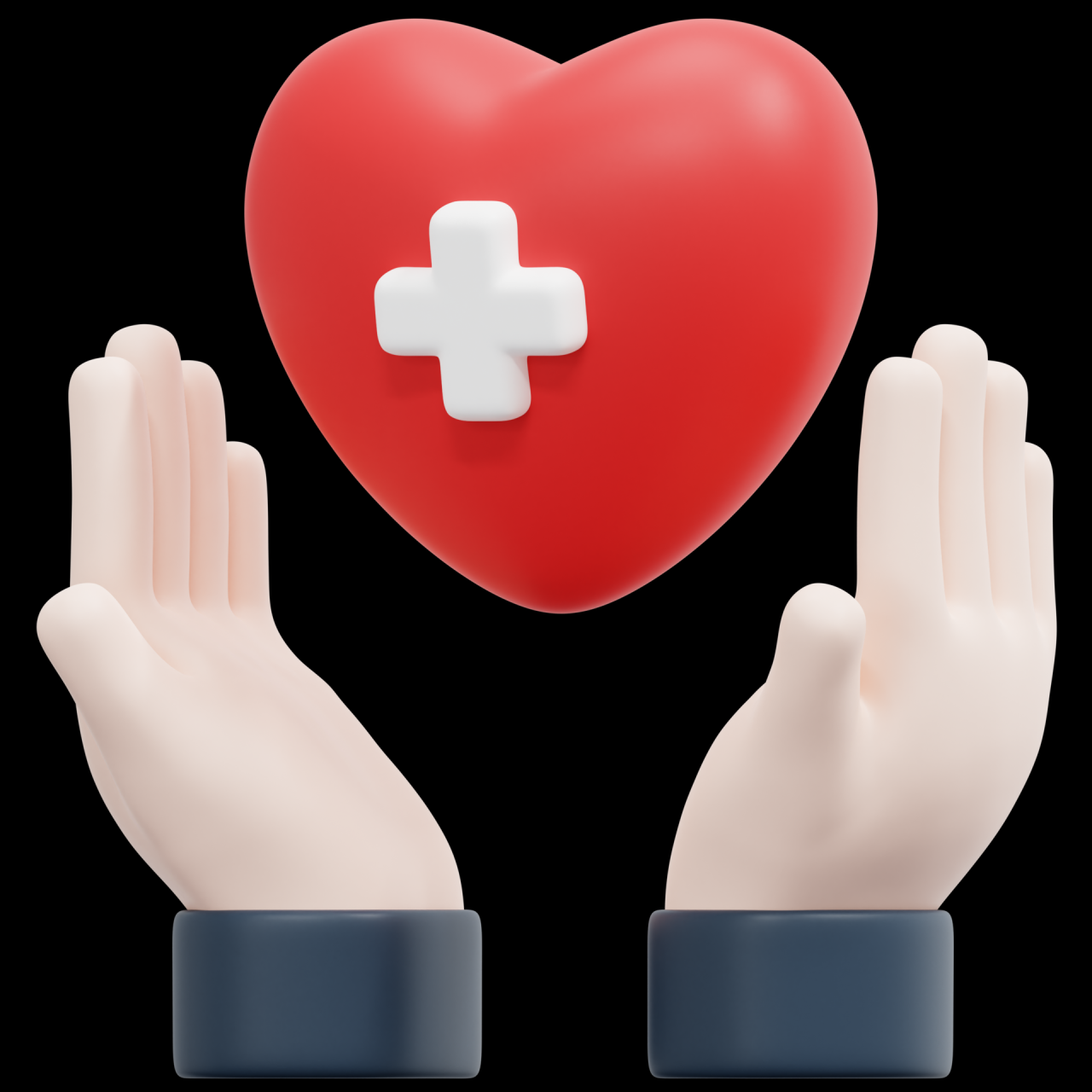 health 3d render icon illustration 12173901 PNG